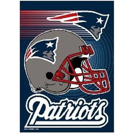 CASEYS New England Patriots Flag 12x18 Garden Style 2 Sided 3208508374